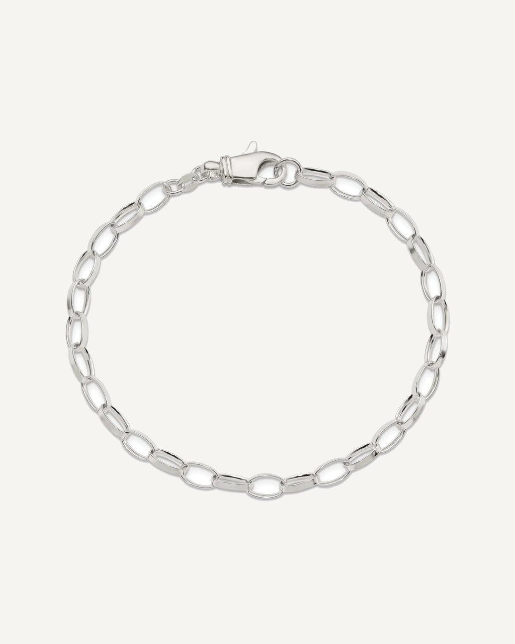 Sterling Silver 10 inch Solid Polished Fancy Link Anklet – View 5