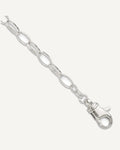 Sterling Silver 10 inch Solid Polished Fancy Link Anklet – View 1