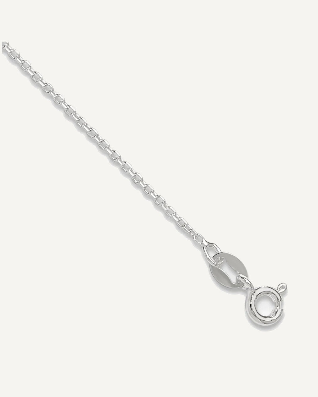 Sterling Silver 1mm Cable Chain 9 inch Plus 1 inch Extender - Total 10 inch Anklet – View 1