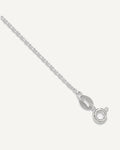 Sterling Silver 1mm Cable Chain 9 inch Plus 1 inch Extender - Total 10 inch Anklet – View 1