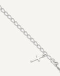 Sterling Silver Cross Childrens Bracelet – View 1