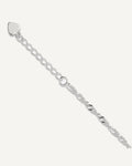 Sterling Silver 3mm Singapore Chain 8 inch Plus 1 inch Extender - Total 9 inch Anklet – View 1