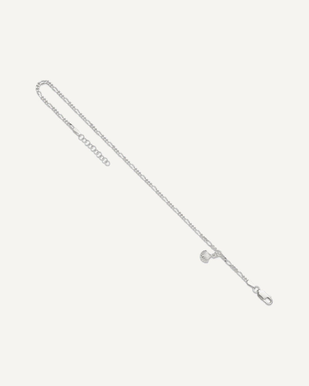 Sterling Silver Shell Dangle 9 inch Plus 1 inch Extender - Total 10 inch Anklet – View 8