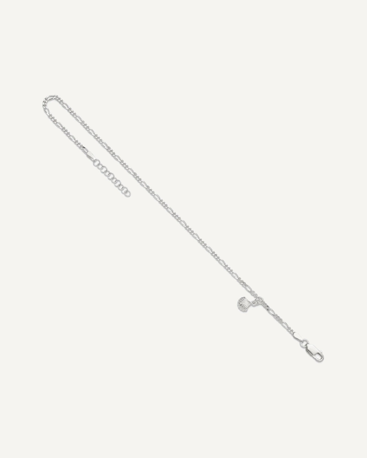 Sterling Silver Shell Dangle 9 inch Plus 1 inch Extender - Total 10 inch Anklet – View 8