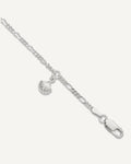Sterling Silver Shell Dangle 9 inch Plus 1 inch Extender - Total 10 inch Anklet – View 1