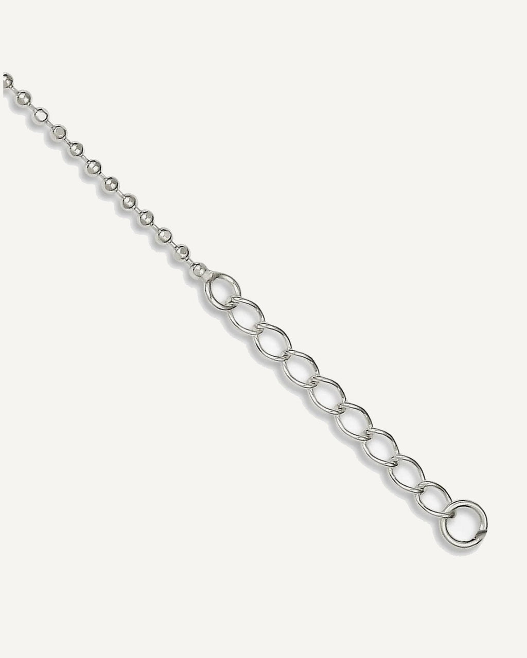 Sterling Silver FAITH Letters 10 inch Plus 1 inch Extender - Total 11 inch Anklet – View 3