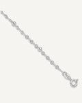 Sterling Silver Beads 10 inch Plus 1 inch Extender - Total 11 inch Anklet – View 1