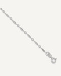 Sterling Silver Fancy Link 10 inch Plus 1 inch Extender - Total 11 inch Anklet – View 1