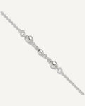 Sterling Silver Beaded 9 inch Plus 1 inch Extender - Total 10 inch Anklet – View 1