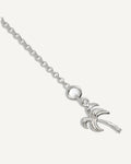 Sterling Silver Palm Tree Anklet – View 1