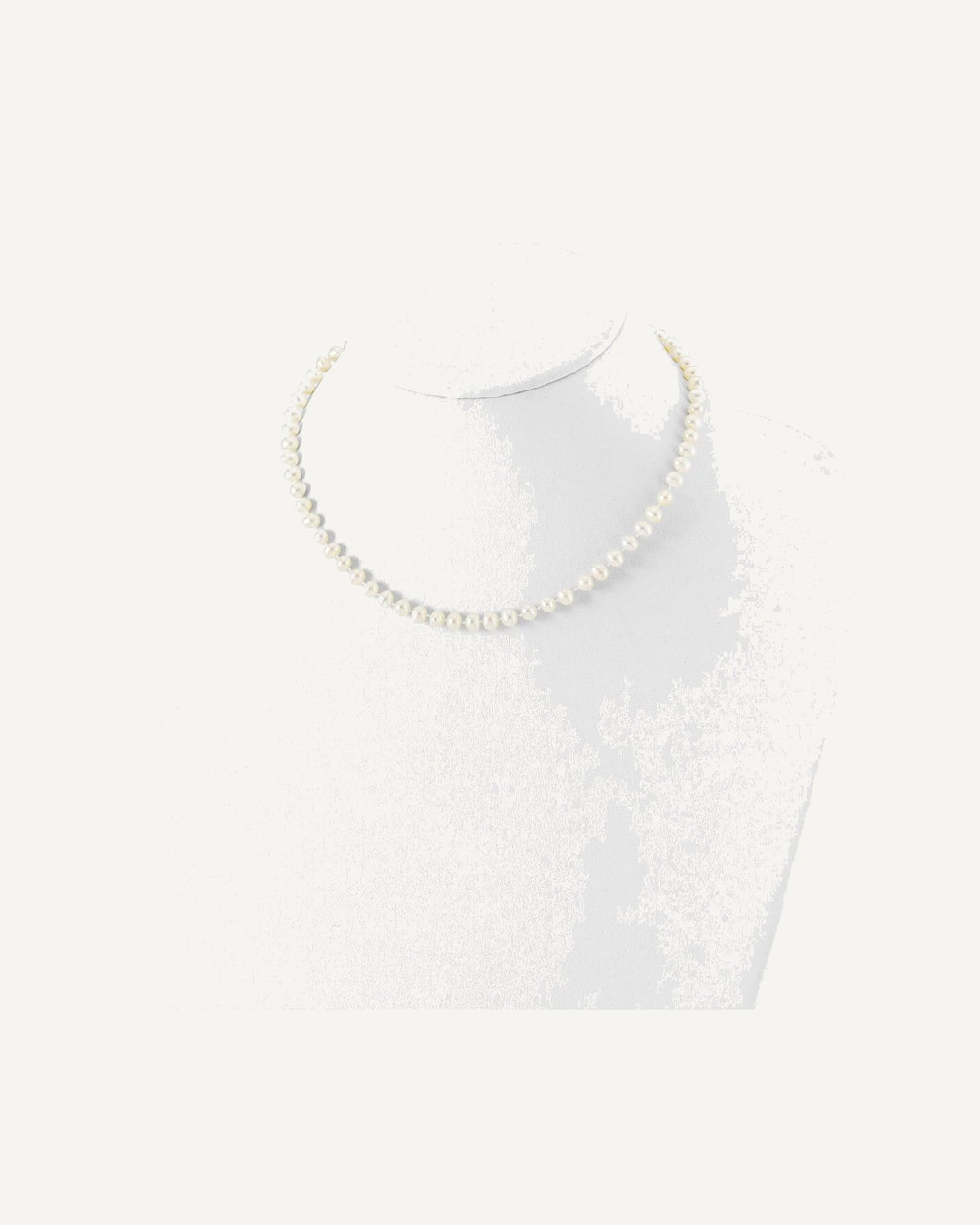 Sterling Silver Madi K Rhodium-plated 5-6mm White Semi-Round Freshwater Cultured Pearl 14 Inch with 2 Inch Extension Necklace – View 3