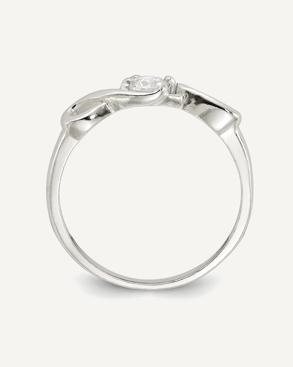 Sterling Silver CZ Ring – View 2
