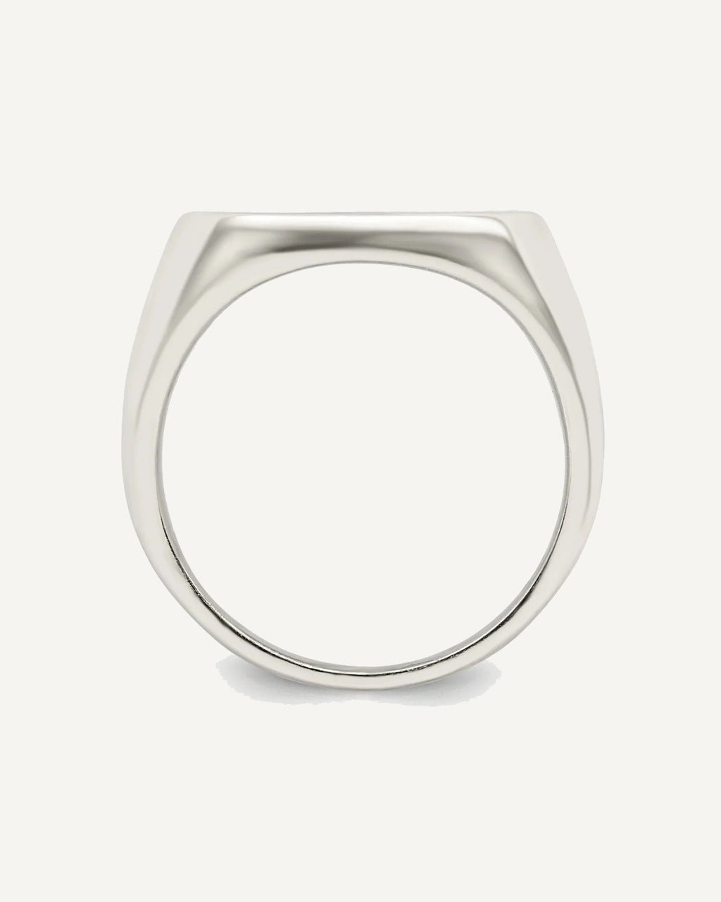 Sterling Silver Rhodium-plated Enameled Cross Ring – View 2