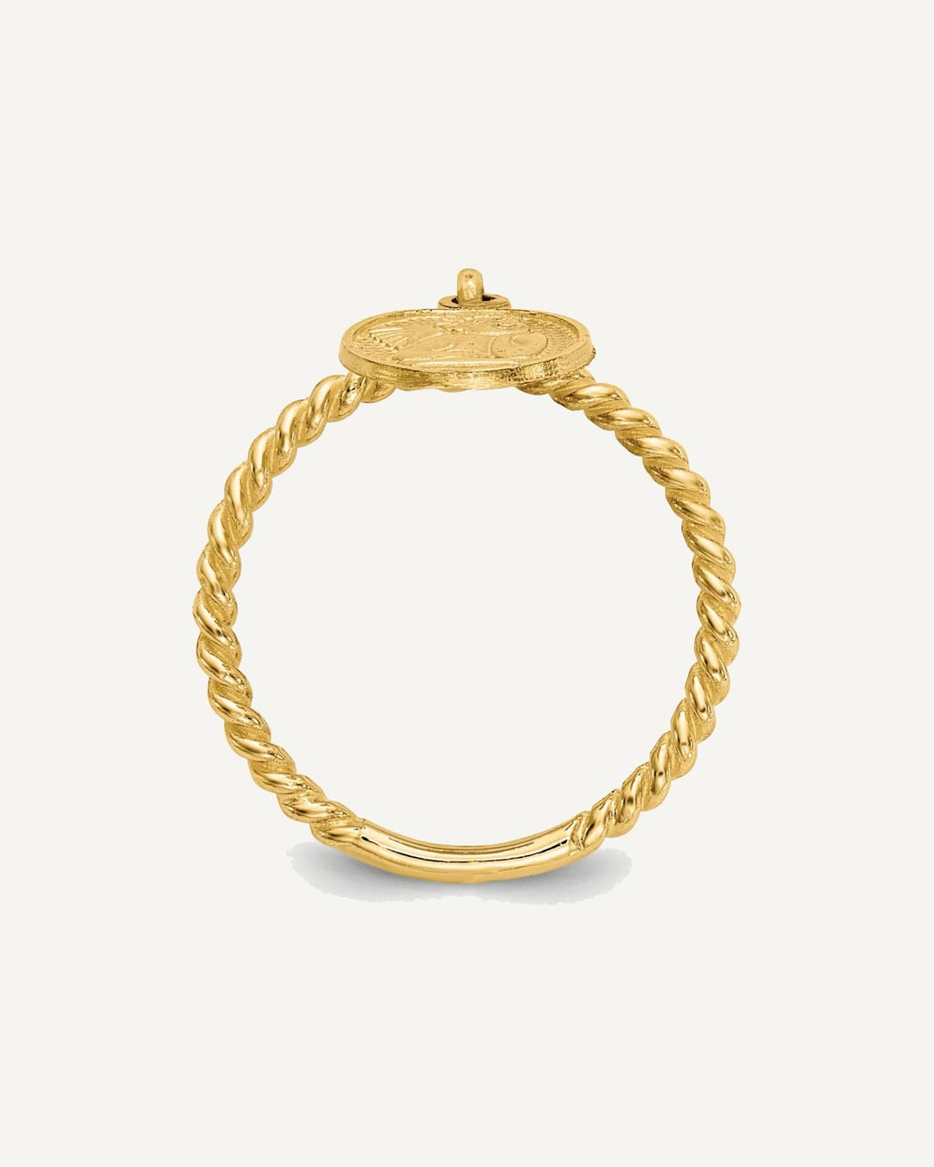 Gold Polished Children's Rings – View 2