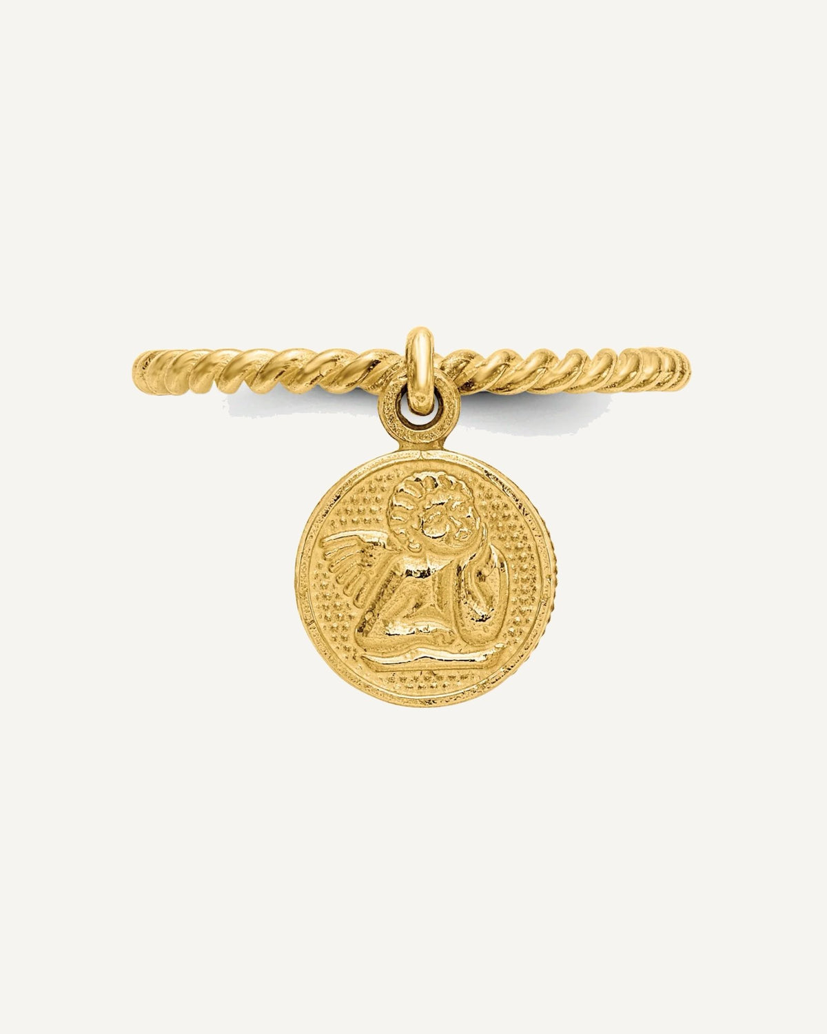 Gold Polished Children's Rings – View 5