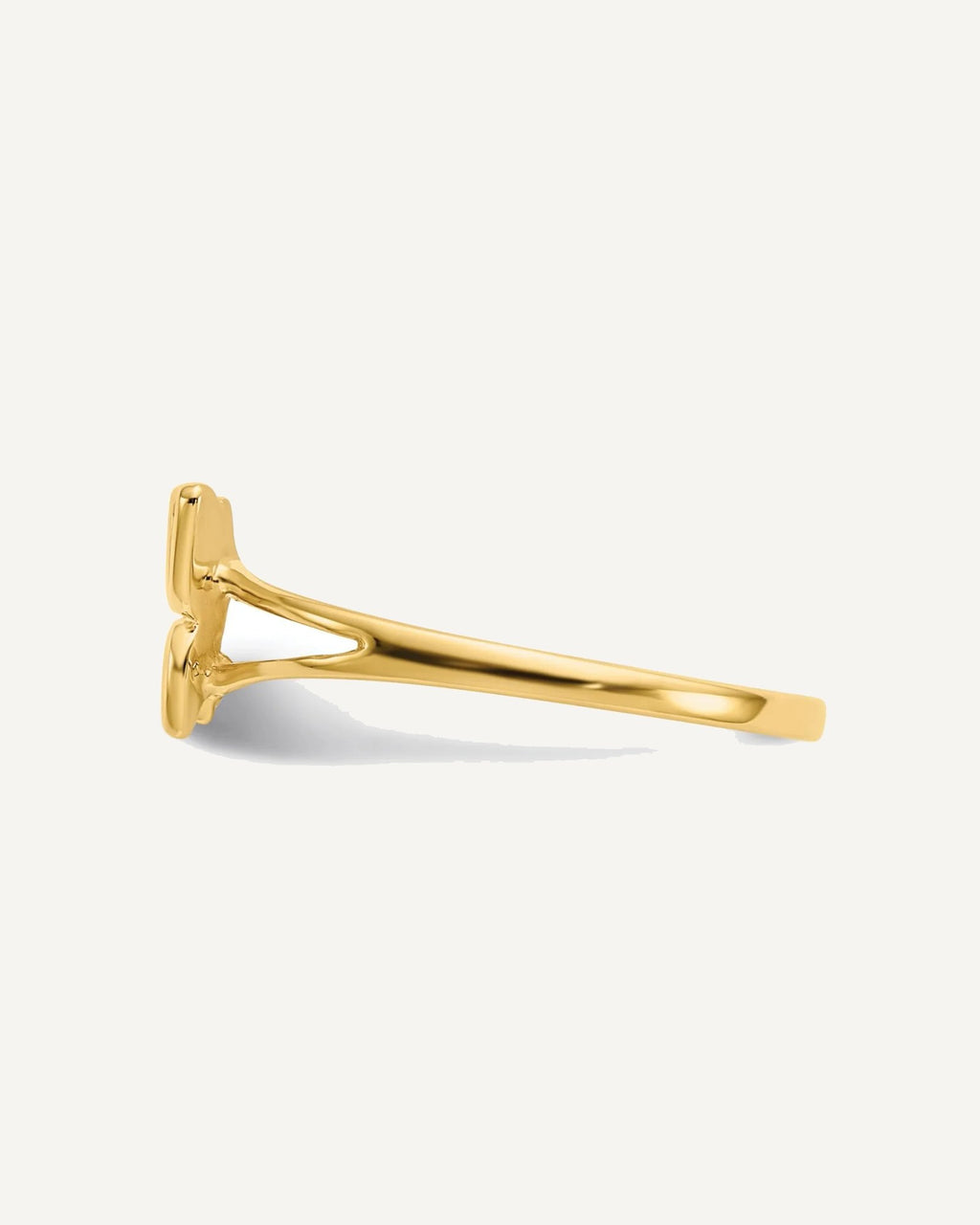 Gold Polished Children's Rings – View 9