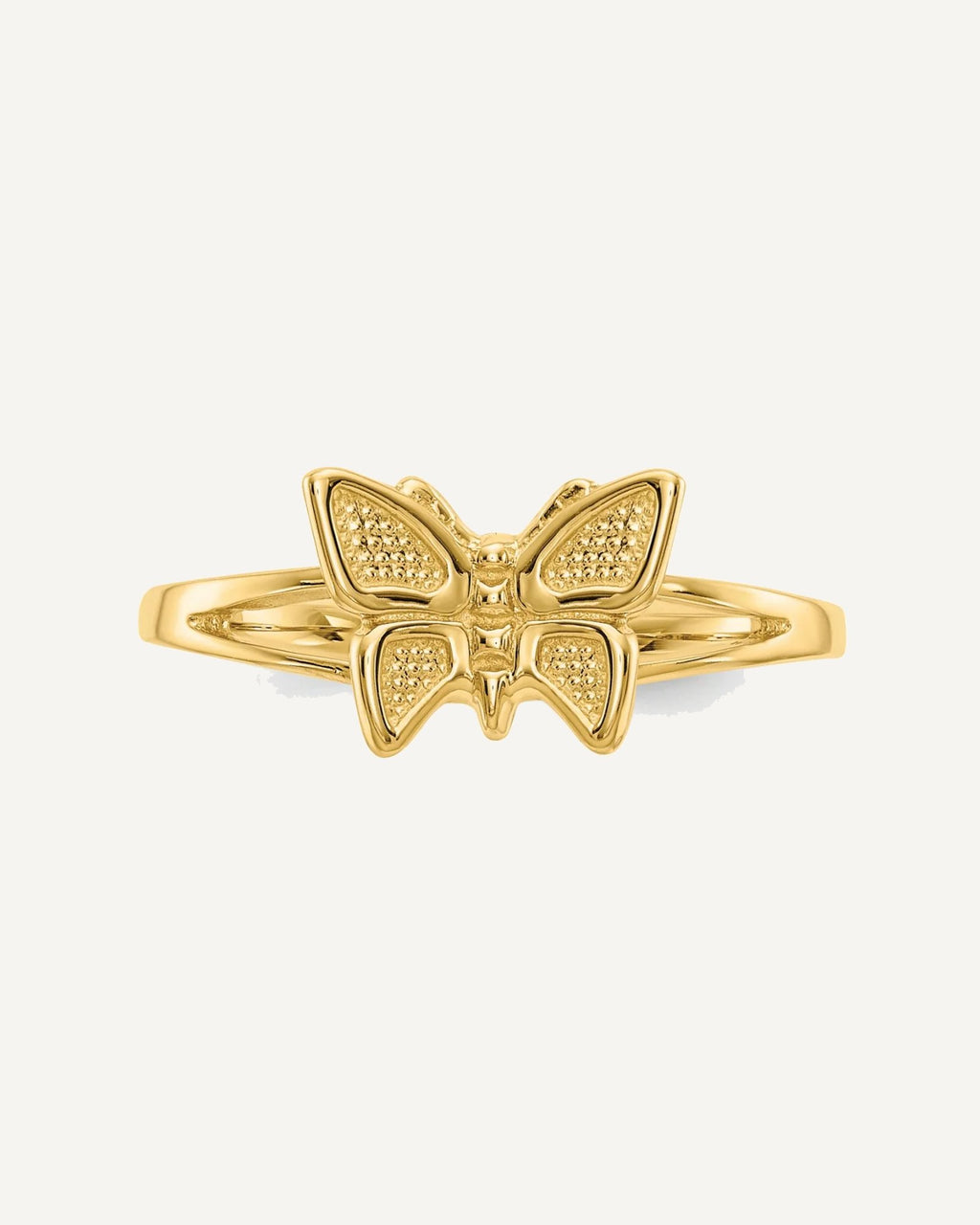 Gold Polished Children's Rings – View 10