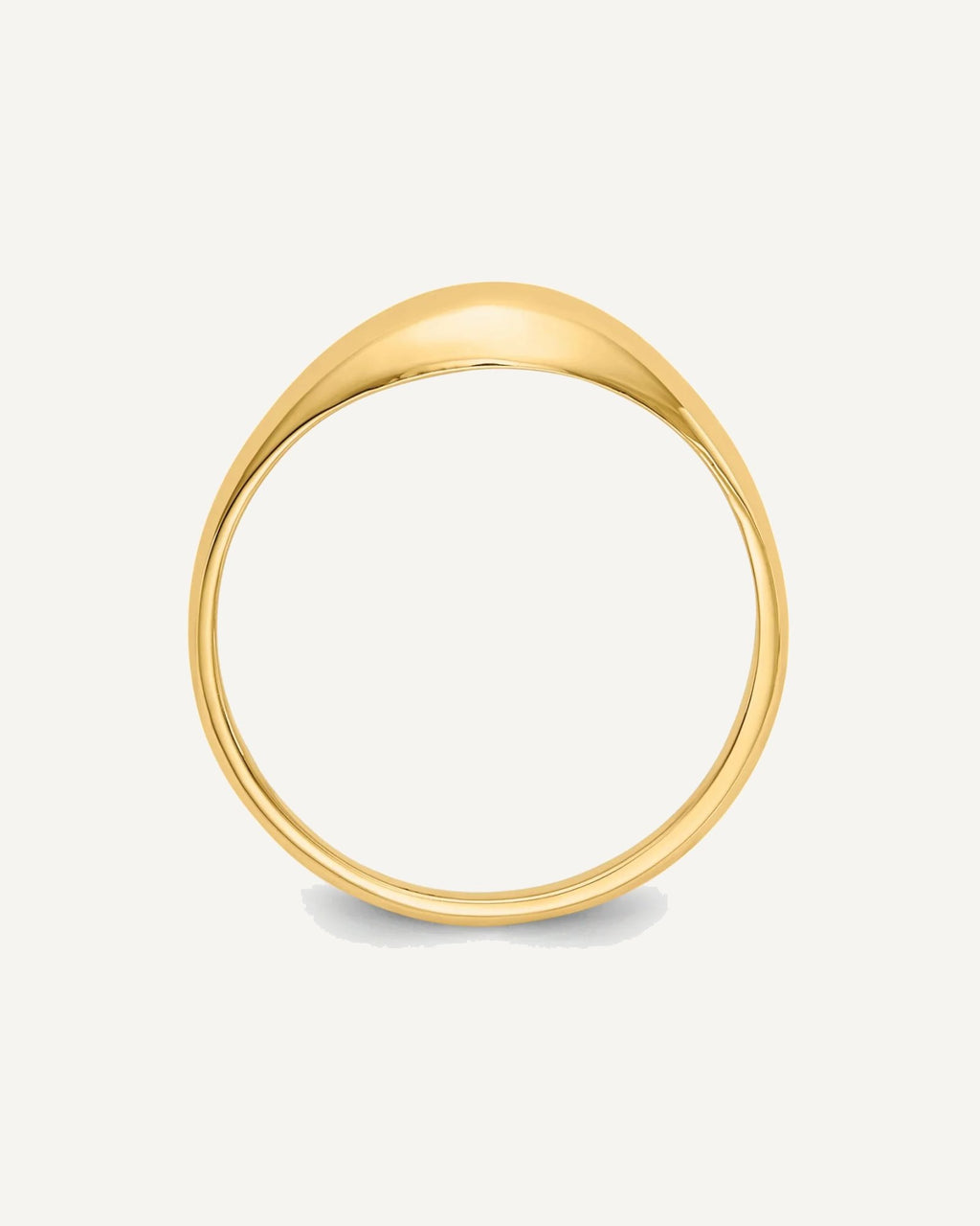Gold Polished Children's Rings – View 2