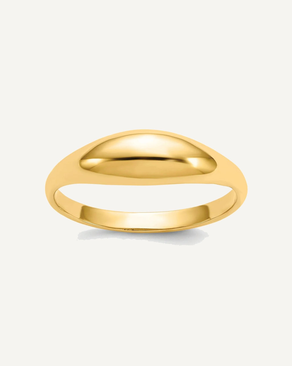 Gold Polished Children's Rings – View 1