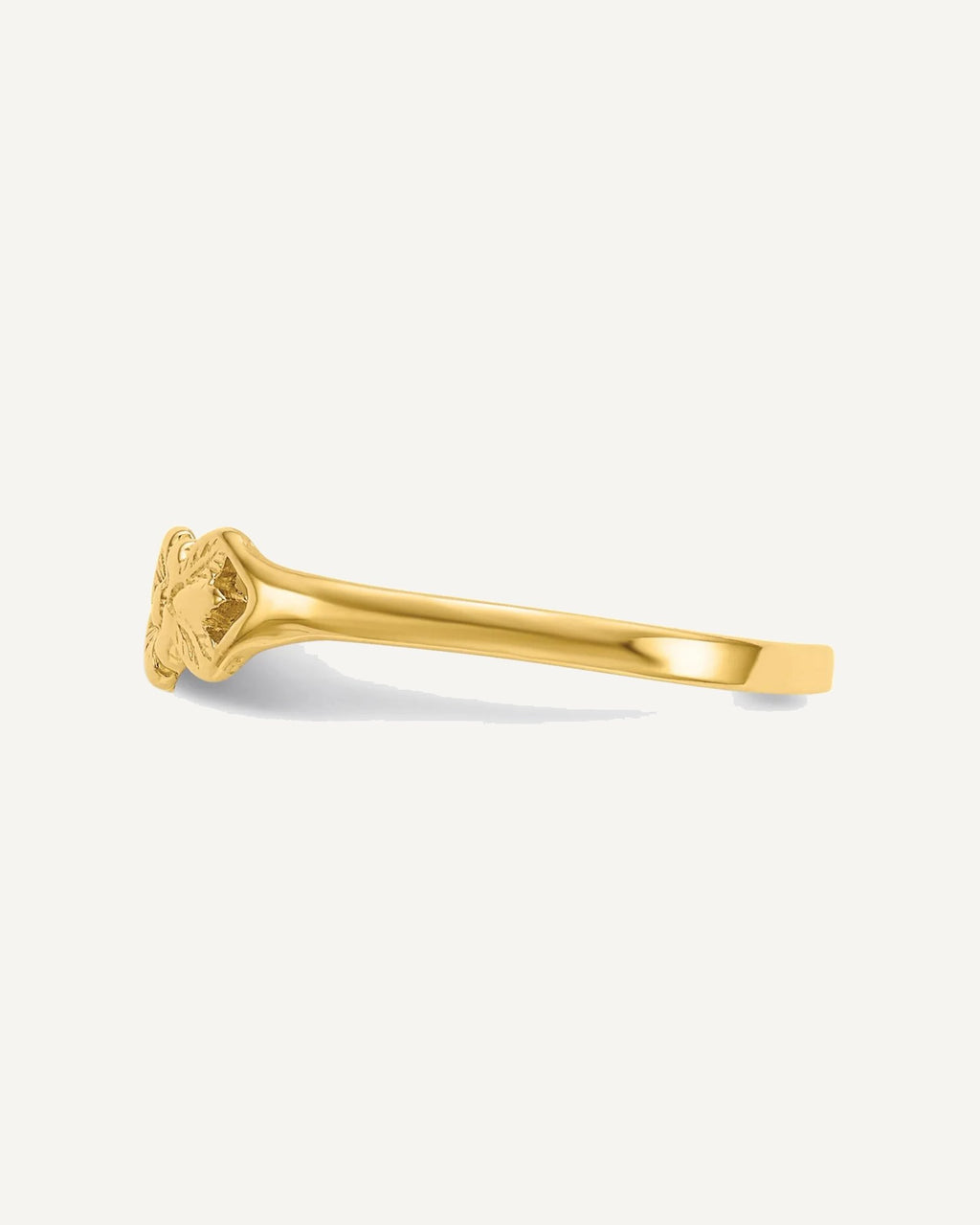 Gold Polished Children's Rings – View 4