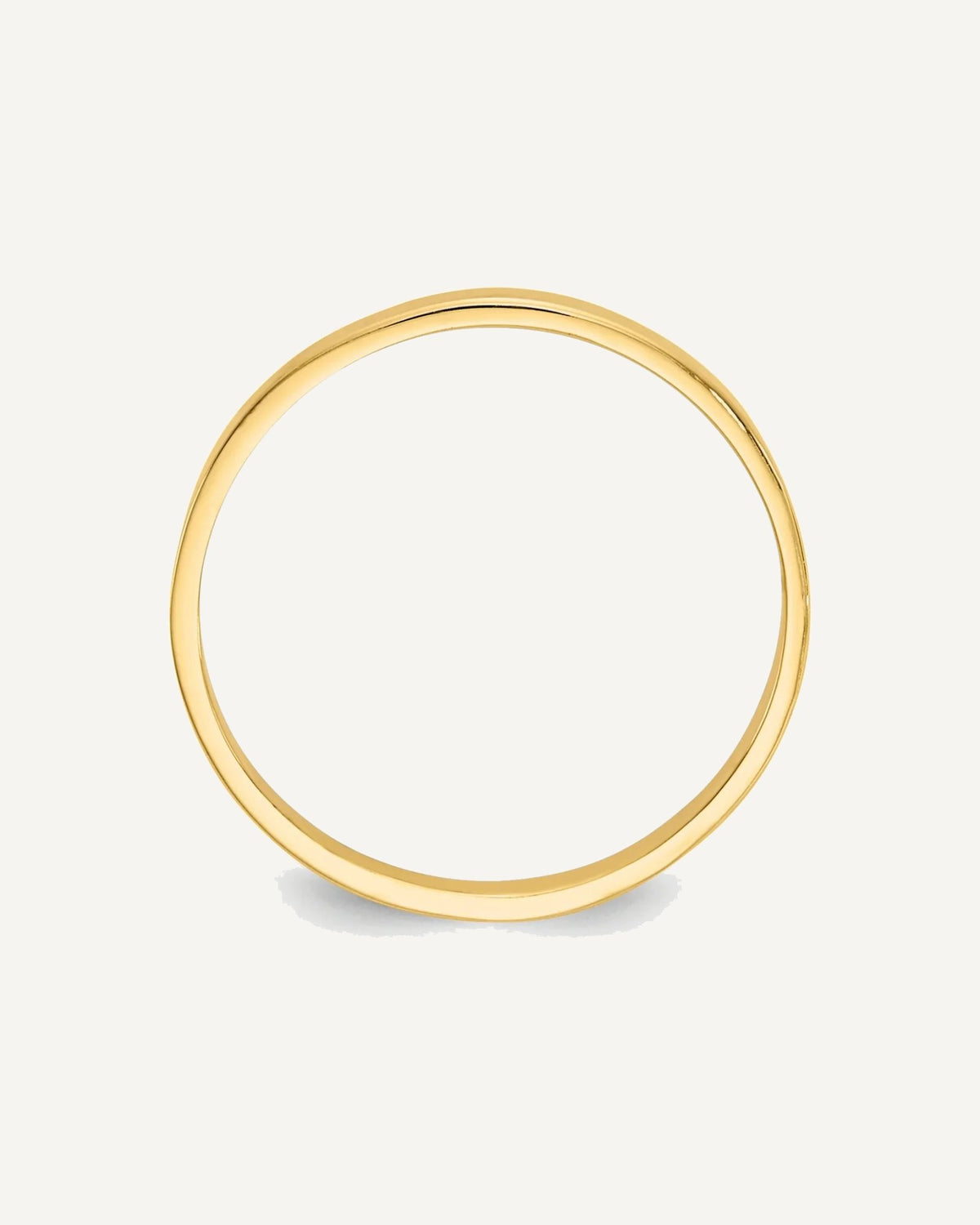 Gold Polished Childrens Rings – View 2