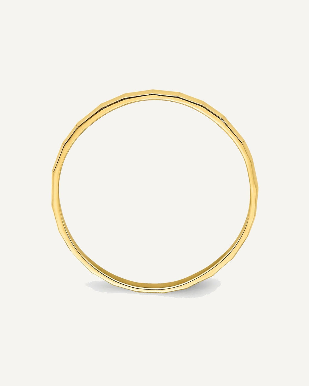 Gold Polished Childrens Rings – View 2