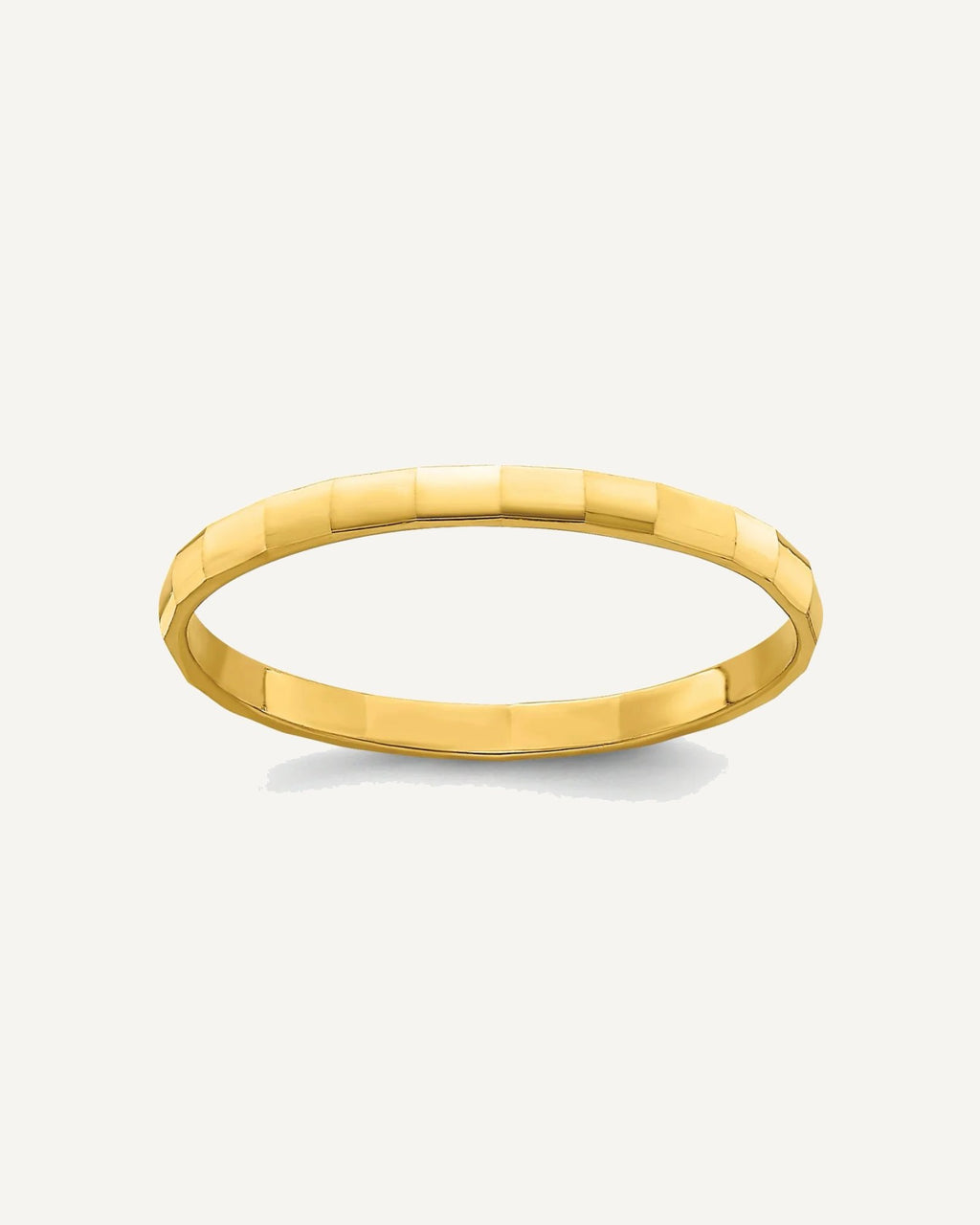 Gold Polished Childrens Rings – View 1