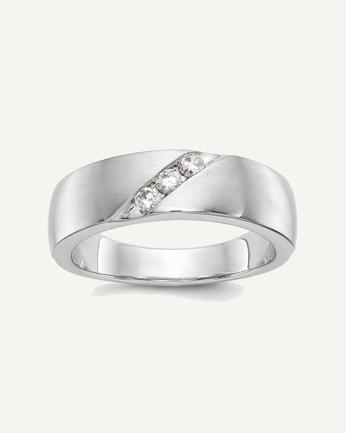True Origin Lab Grown Diamond Men's Bands – View 1