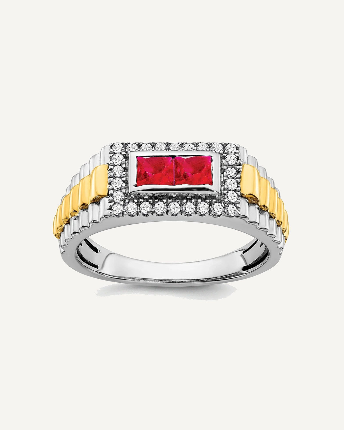 Men's Gemstone and Diamond Rings – View 1