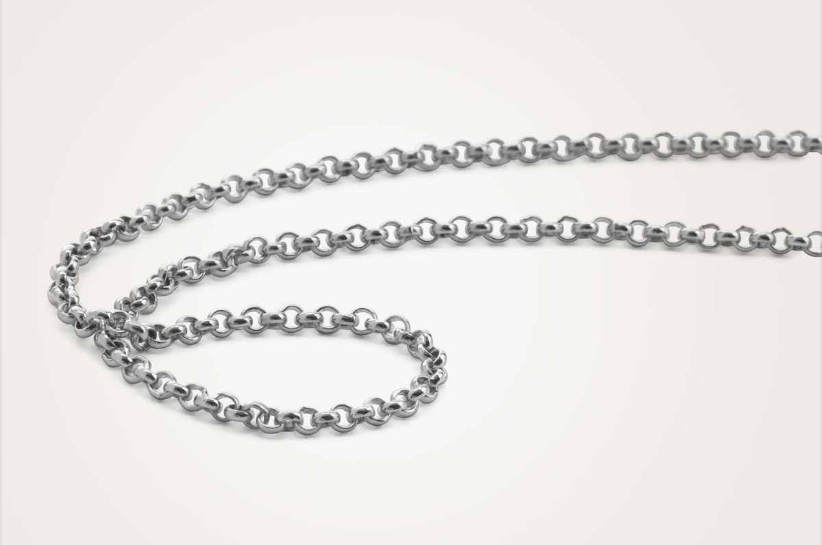 Sterling Silver Rolo Chain