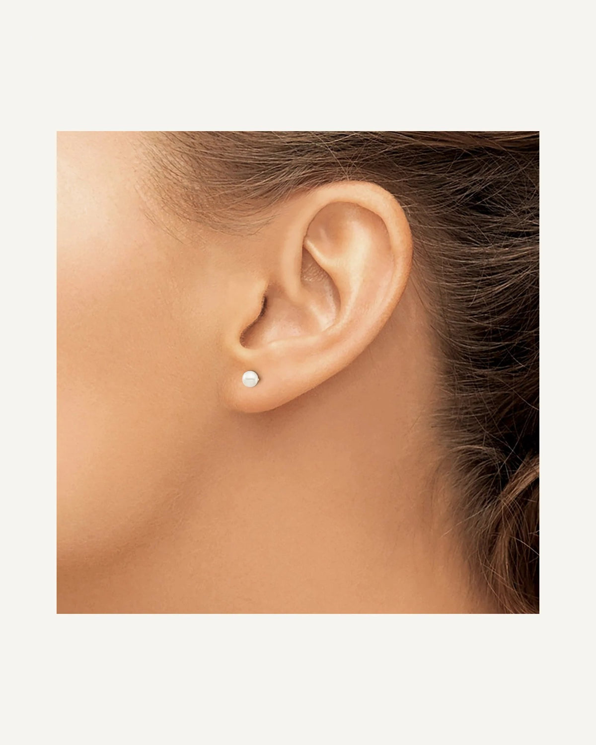 Madi K® Gold FWC Pearl Post Earrings – View 3