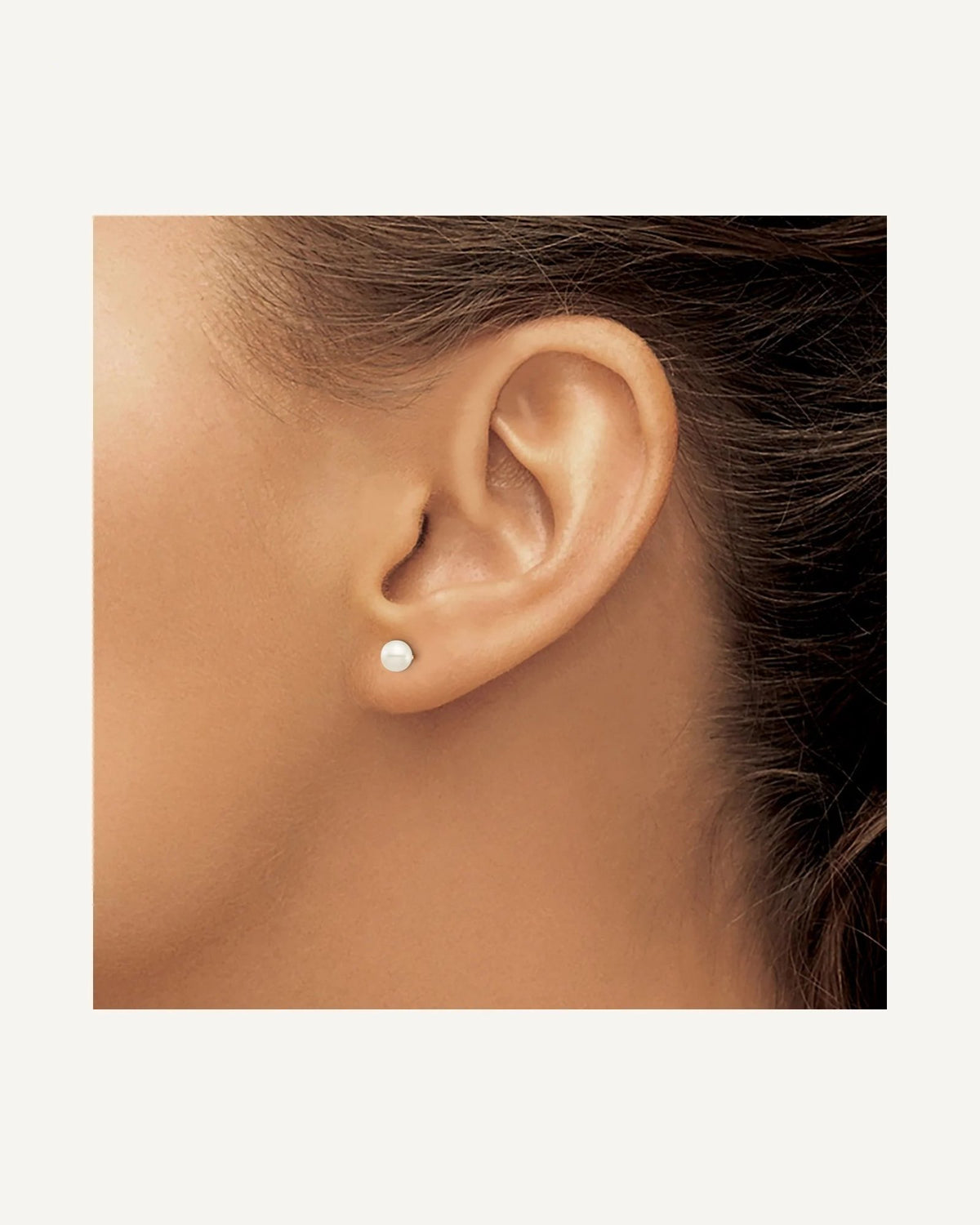 Madi K® Gold FWC Pearl Post Earrings – View 7
