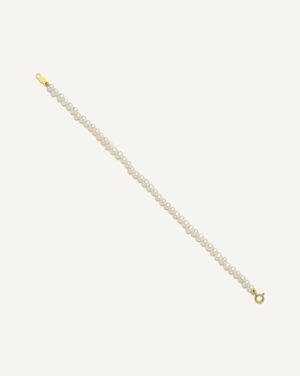 14k Madi K White Freshwater Cultured Pearl 15 inch Necklace/Post Earrings/5.5 inch Bracelet 3-piece Set – View 7
