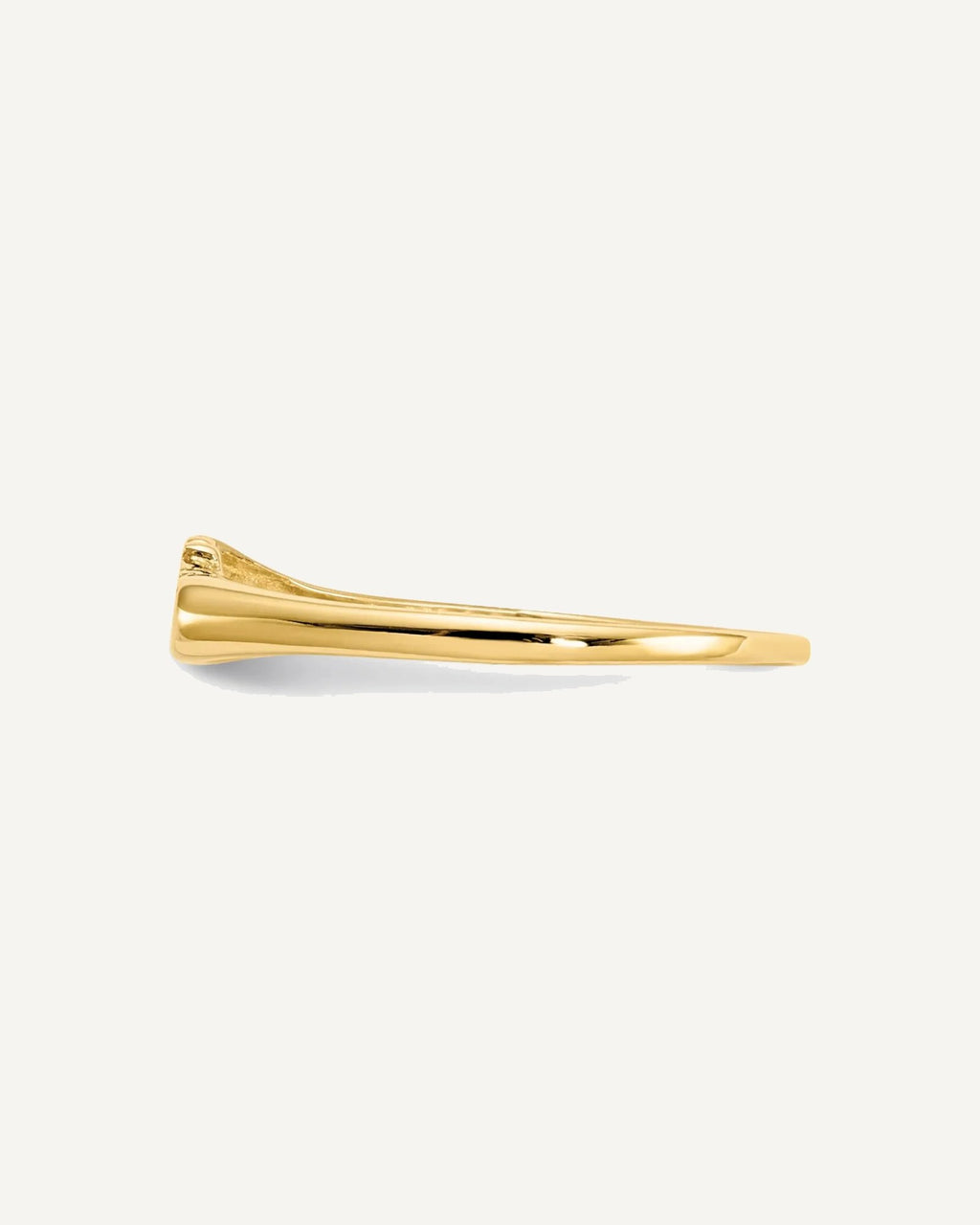 14k Madi K BABY Script Size 2 Ring – View 3