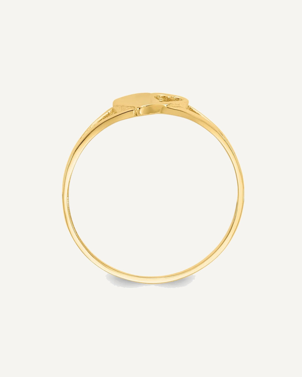 14k Madi K Heart Size 2 Ring – View 2