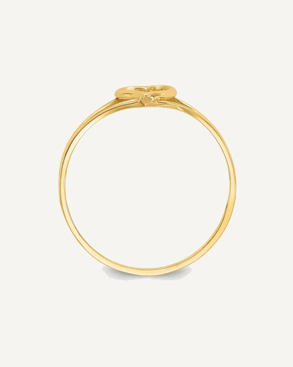 14k Madi K Heart Size 2 Ring – View 2