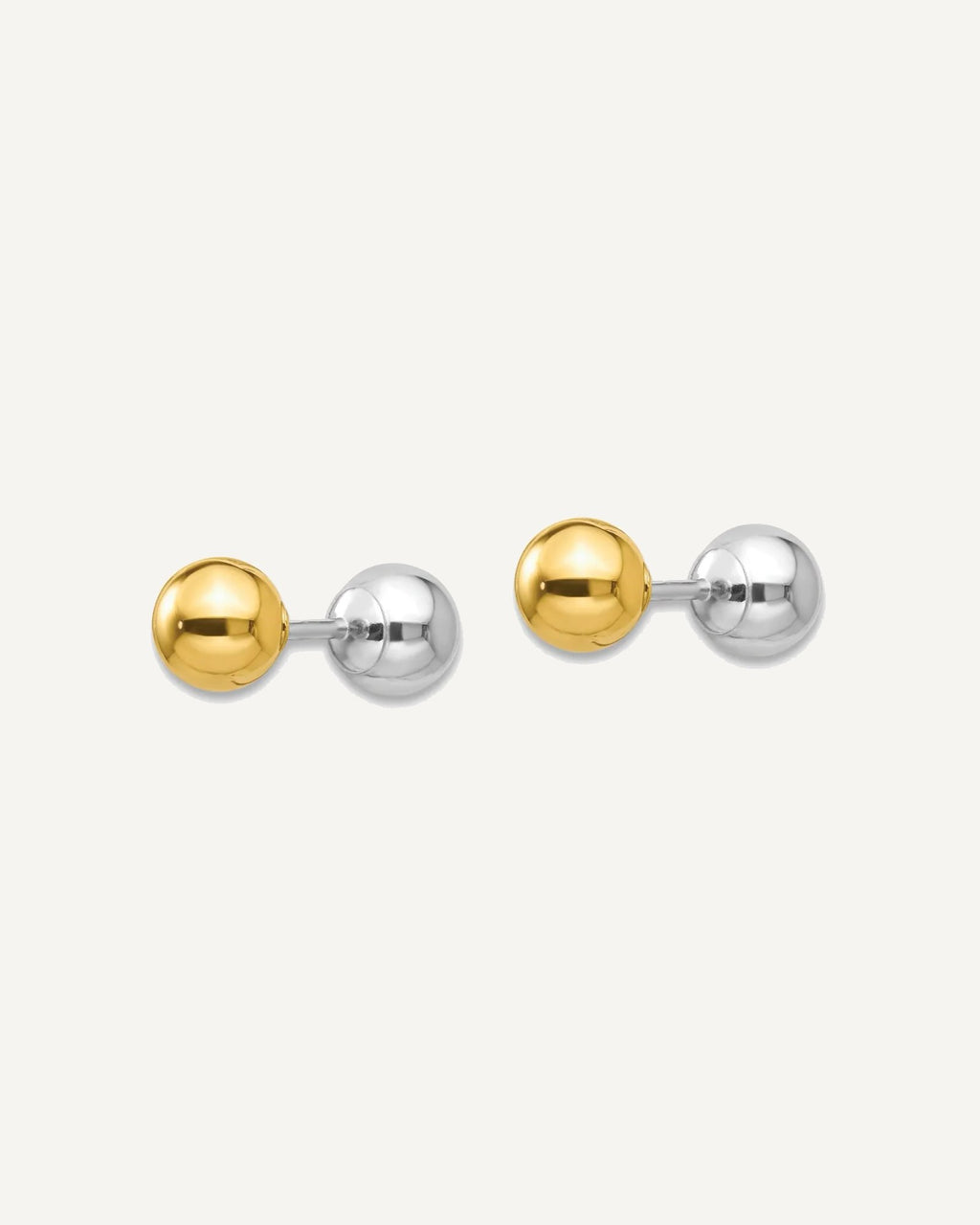 Madi K® Double Ball Post Earrings – View 2