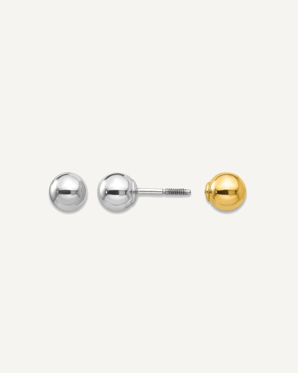 Madi K® Double Ball Post Earrings – View 1