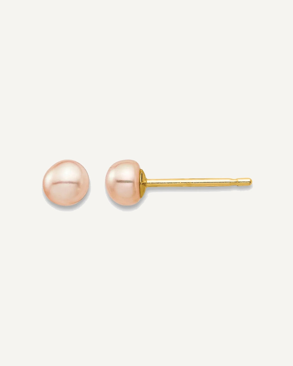 Madi K® Gold FWC Button Pearl Post Earrings – View 18