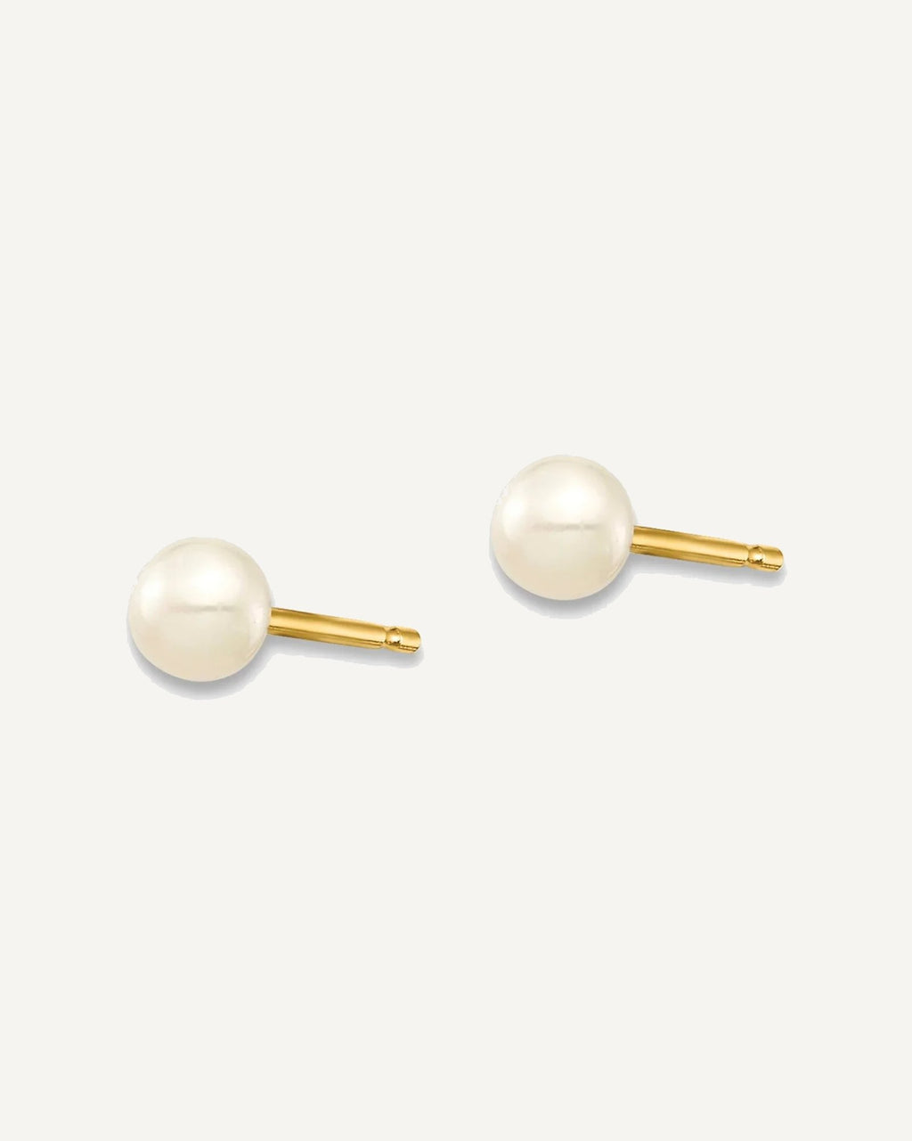 Madi K® Gold FWC Button Pearl Post Earrings – View 11