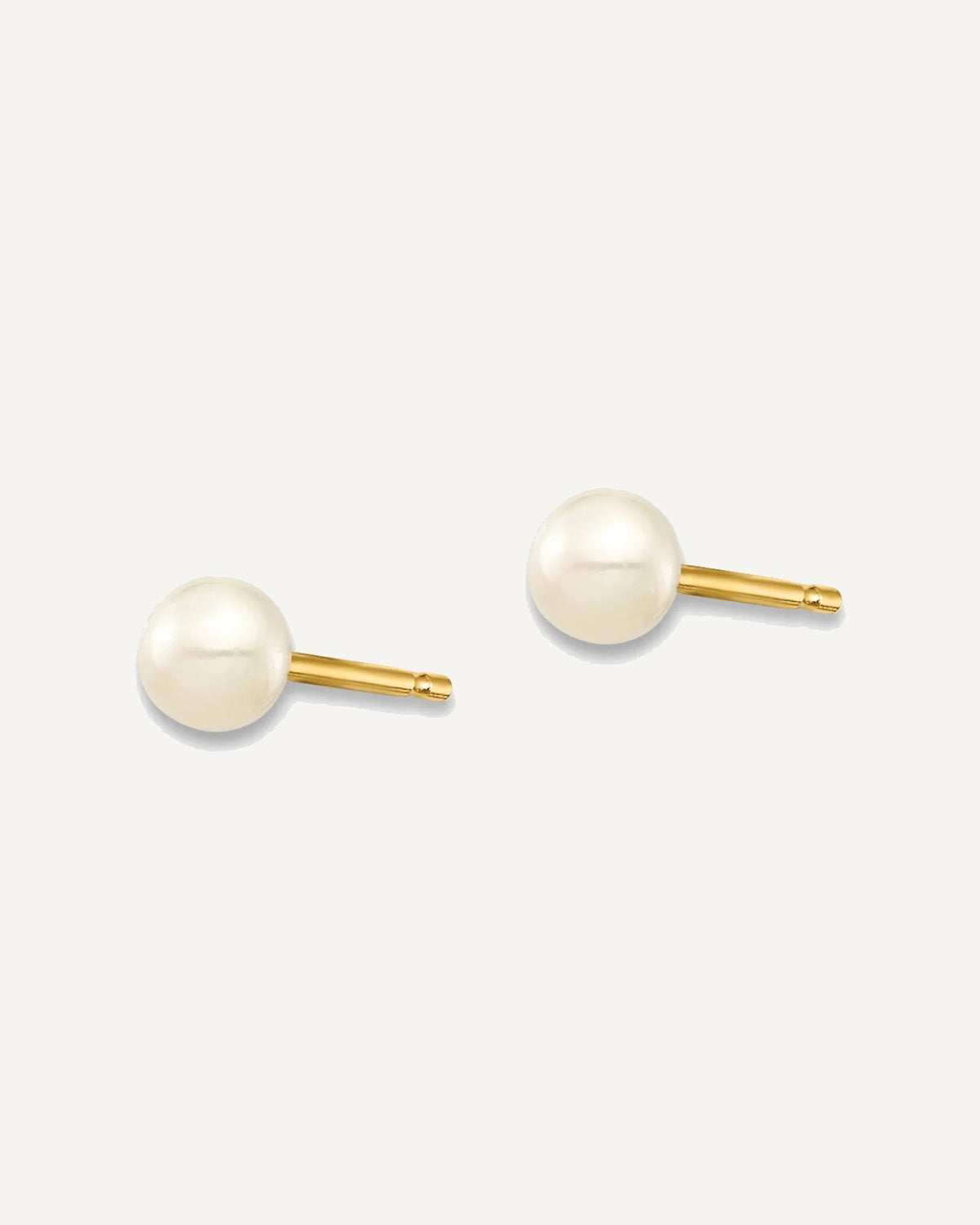 Madi K® Gold FWC Button Pearl Post Earrings – View 11