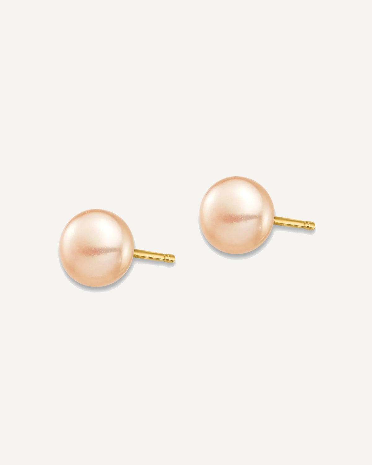 Madi K® Gold FWC Button Pearl Post Earrings – View 15