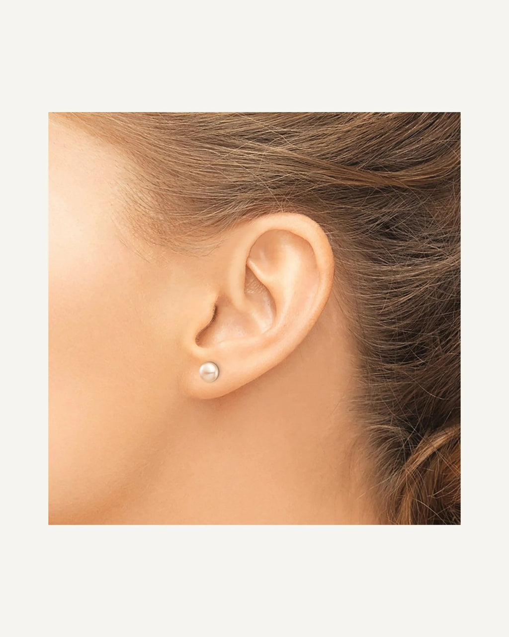 Madi K® Gold FWC Button Pearl Post Earrings – View 16