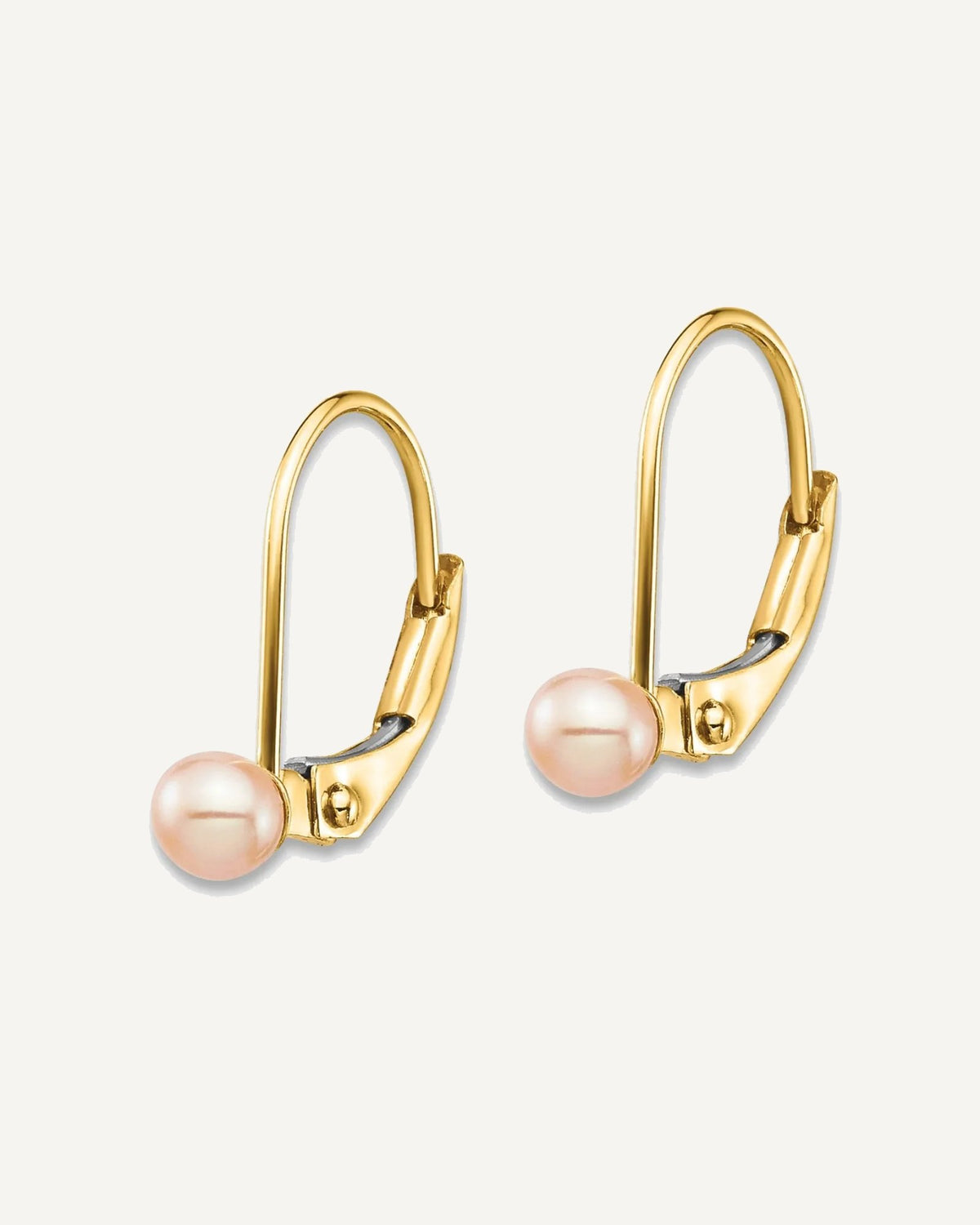 Madi K® Gold FWC Pearl Leverback Earrings – View 19