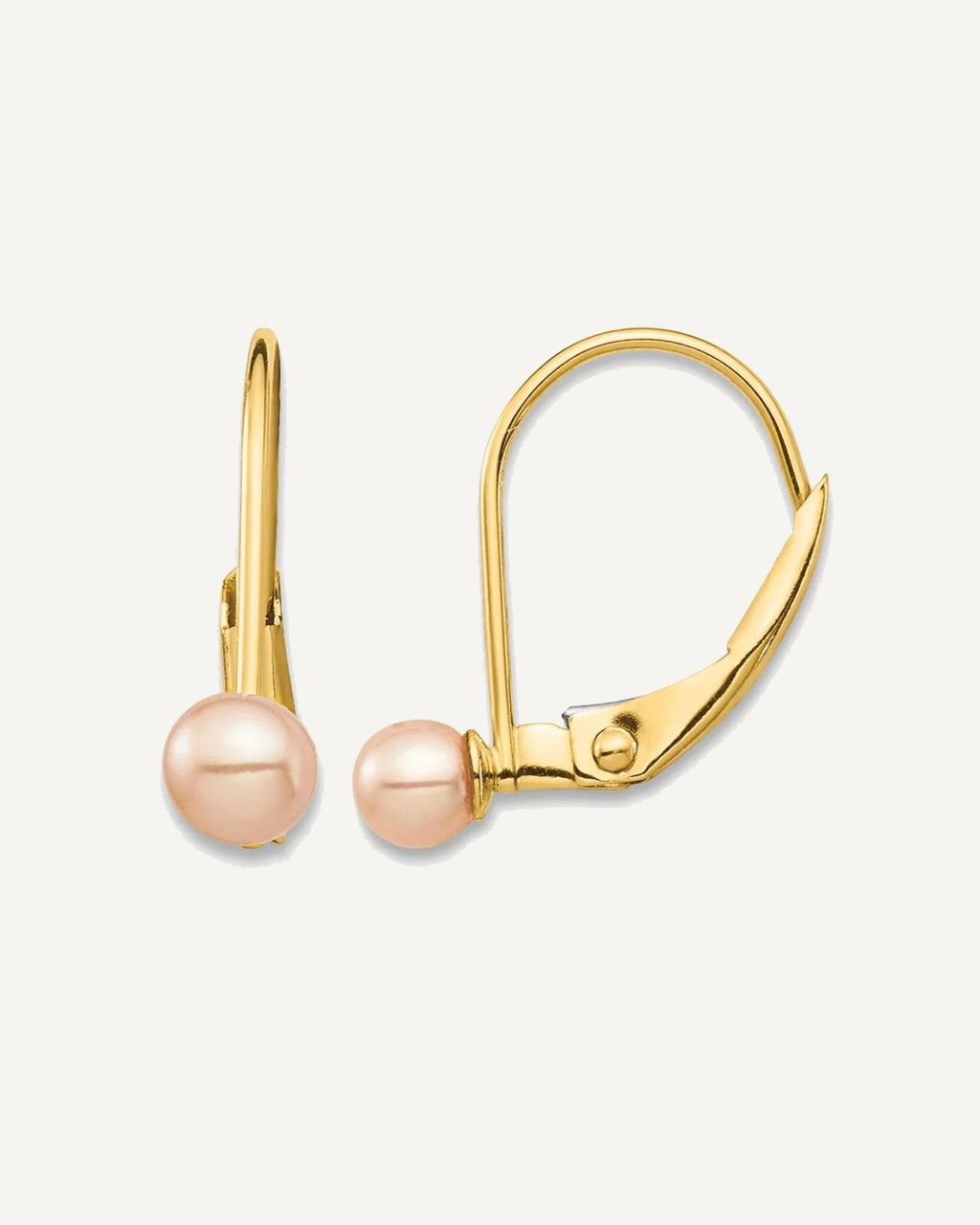 Madi K® Gold FWC Pearl Leverback Earrings – View 18