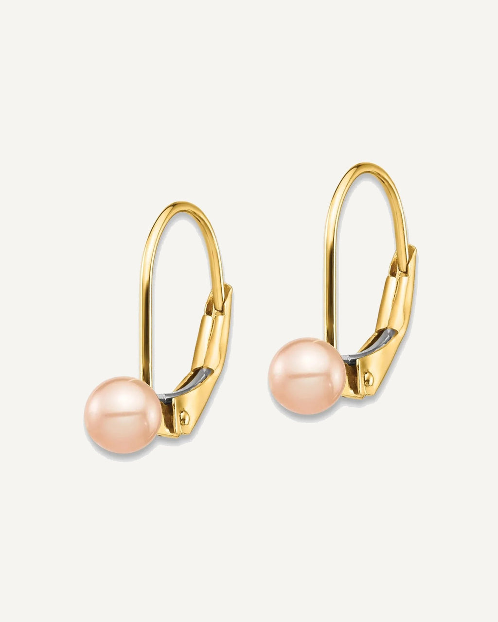Madi K® Gold FWC Pearl Leverback Earrings – View 11