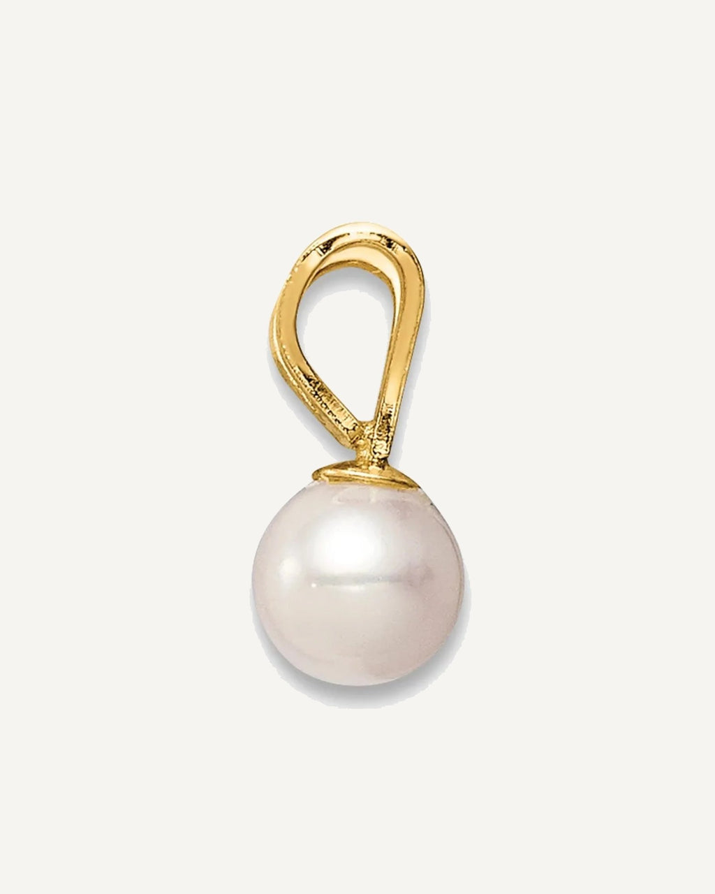 Gold Childrens Pearl Pendants – View 2