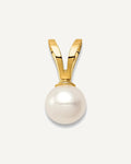 Gold Childrens Pearl Pendants – View 1