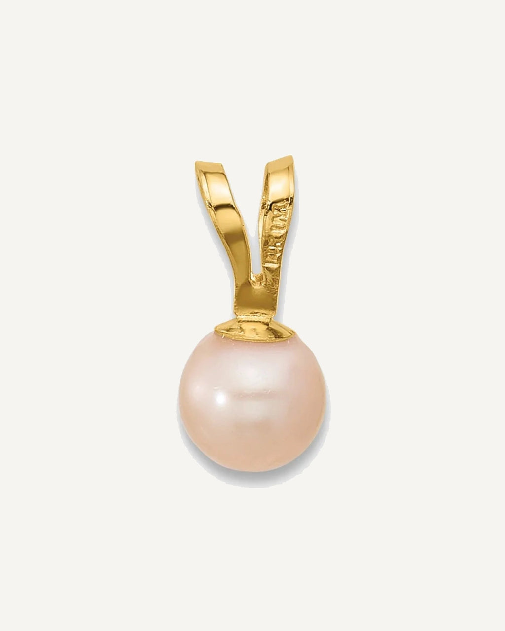 Gold Childrens Pearl Pendants – View 9