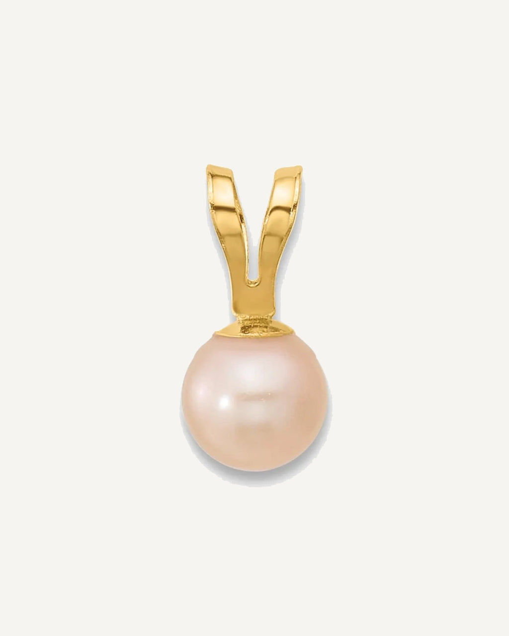 Gold Childrens Pearl Pendants – View 6